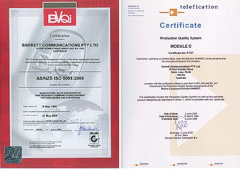 ISO9001 Certification