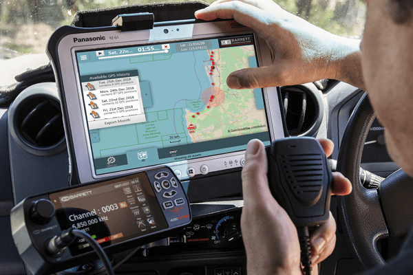 4077 4077 HF Map tracking software